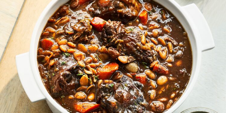 Ox tail stew