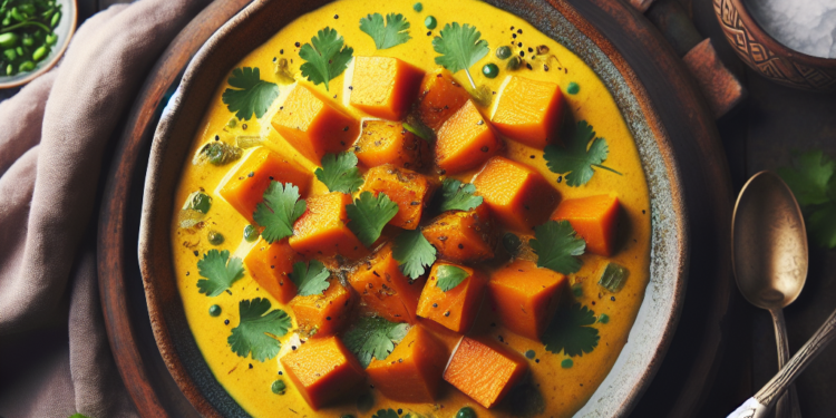 Coconut Curry with Sweet Potato A Flavourful Journey