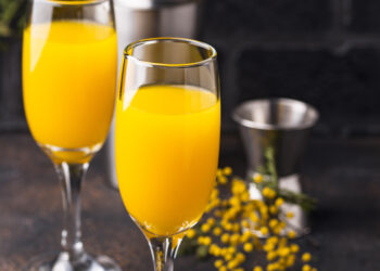 Bubbly Delights Orange Juice with Champagne Magic