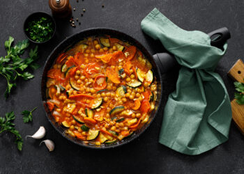 one pot vegetarian meal