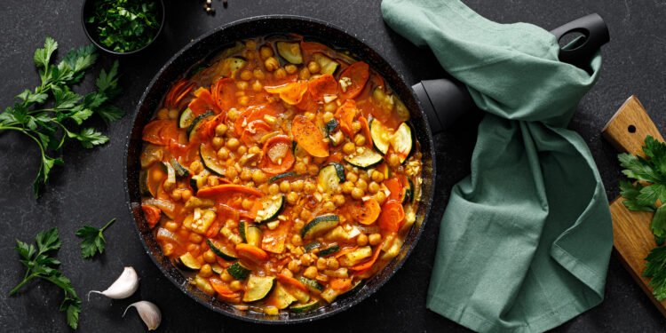 one pot vegetarian meal