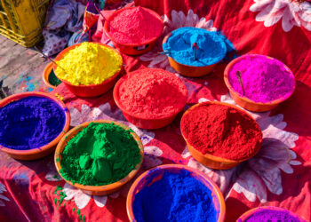 Homemade Holi colours
